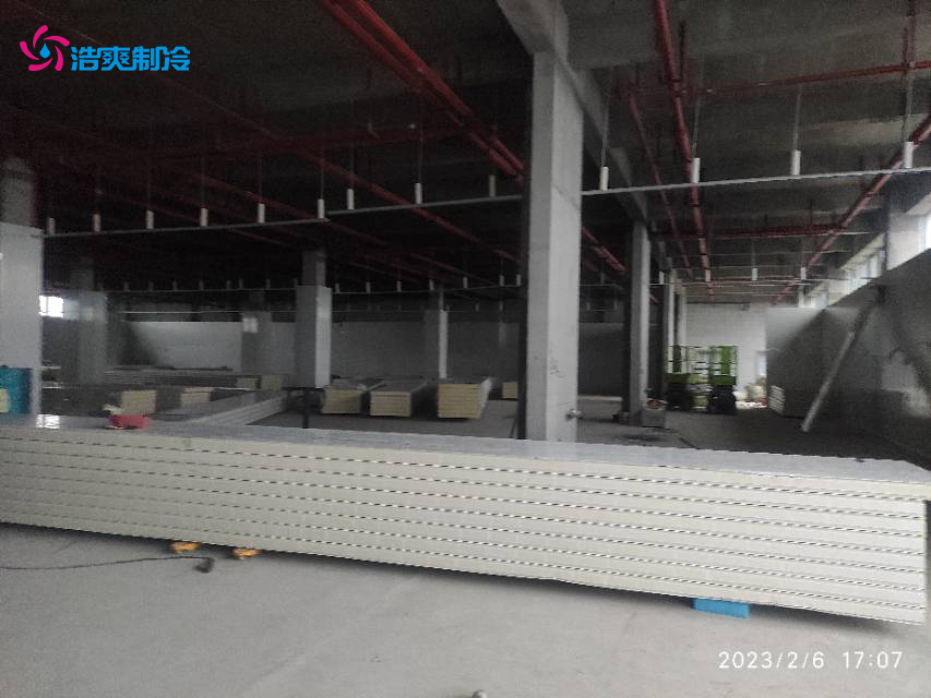 1萬平方的物流陰涼冷庫的建造 1萬平方的物流陰涼冷庫的建造